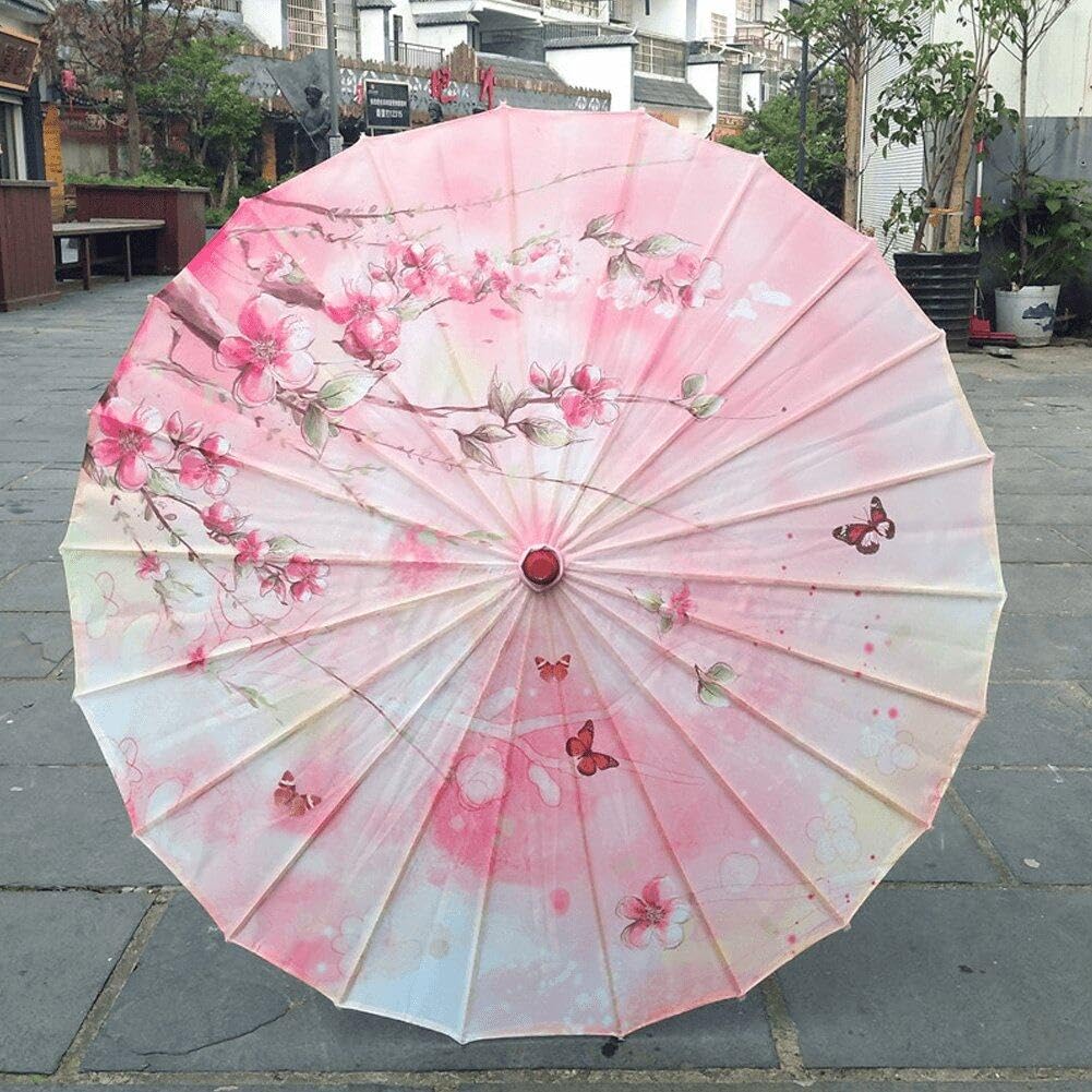 Jedwabna tkanina japoński klasyczny parasol sztuka papier olejny malowany chiński tradycyjny parasol taniec parasol cosplay zdjęcie rekwizyt