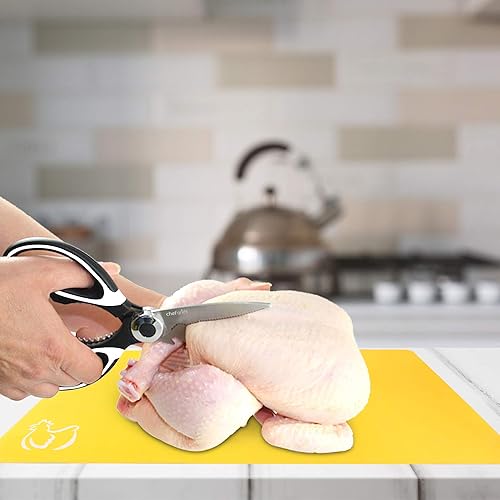 Miniatura 6 de Super Grip Knife Set with Knife covers, Multi-Purpose Kitchen Scissor and Two Stage Sharpener  12-piece Non Stick Kitchen Knives set, Black