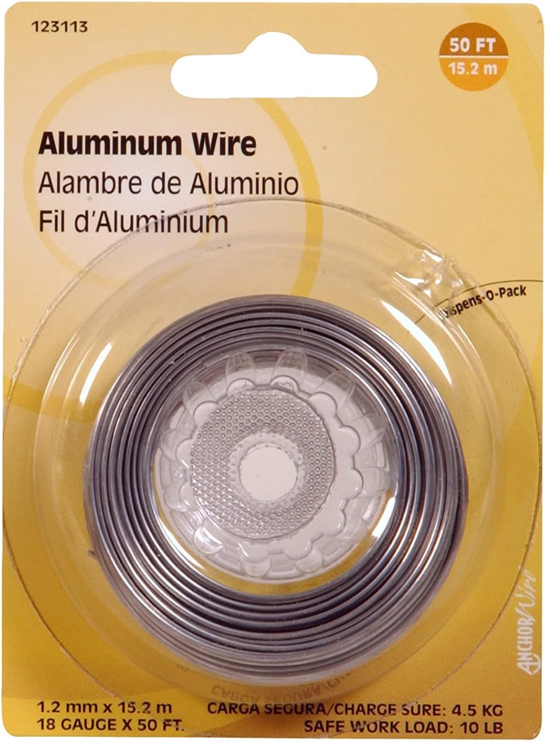 The Hillman Group 123113 18 Aluminum Display Package, 50-Feet, 1-Pack