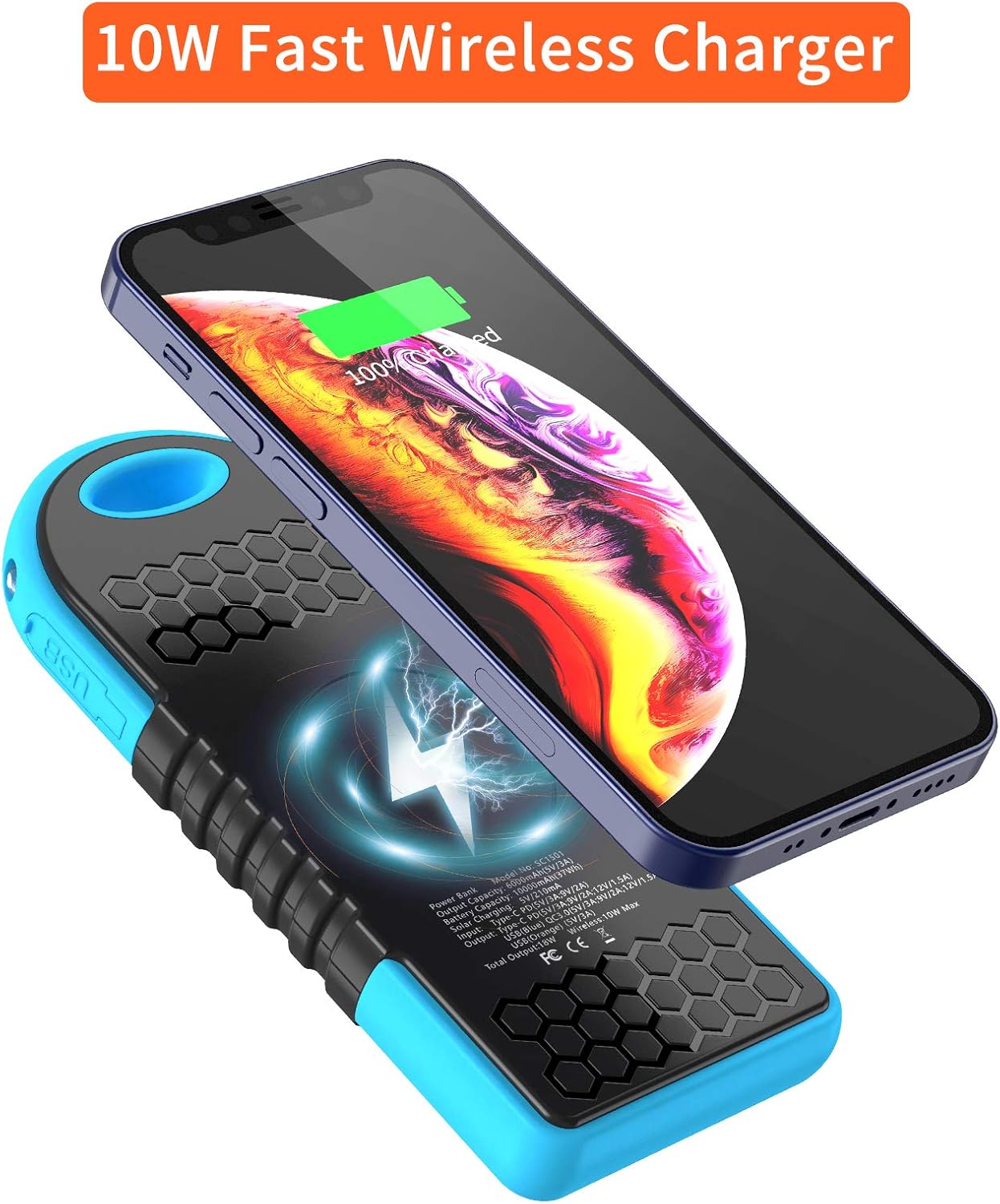 Charger Portable Waterproof Shockproof Dustproof Image