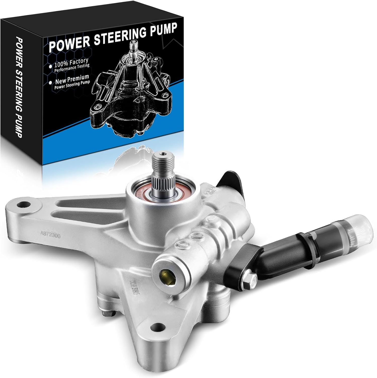 Power Steering Pump 21-5193 for:-Honda for:-Ridgeline 3.5L 2006 2007 2008 2009 2010 2011 Power Assist Pump Replacement OE# AA121-5193, 55-5824, 36P0855, 78-8122
