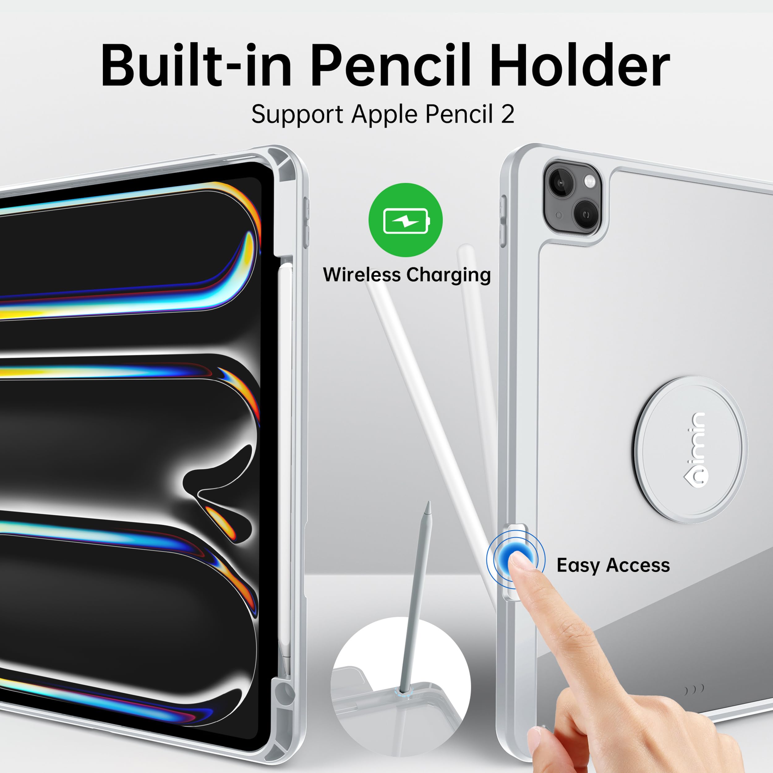 GSFY Case For 2024 IPad Pro 11 Inch 5th Generation (M4) With - View #7