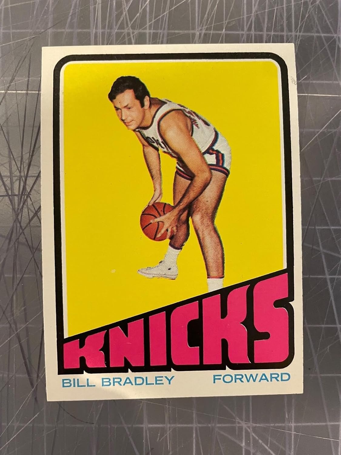 1972-73 Topps #122 Bill Bradley New York Knicks Basketball Card Nm/mt - Unsigned Basketball Cards