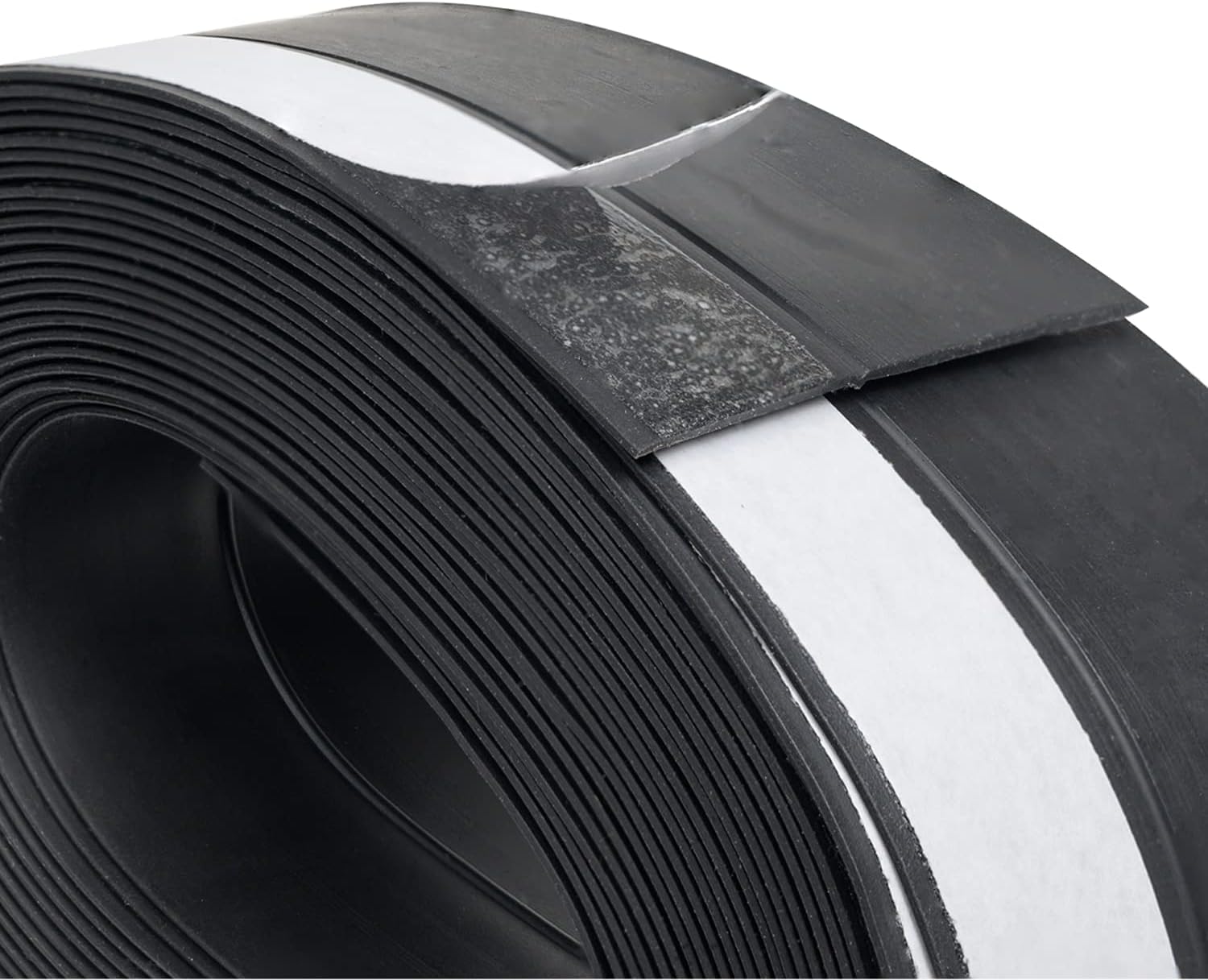 Door Window Seal Strip Silicone Door Bottom Seal Strip Tape 16 Feet Length Black Weather Stripping Self Adhesive Strip for Doors and Window Waterproof, Windproof, Dust Proof, Soundproof,