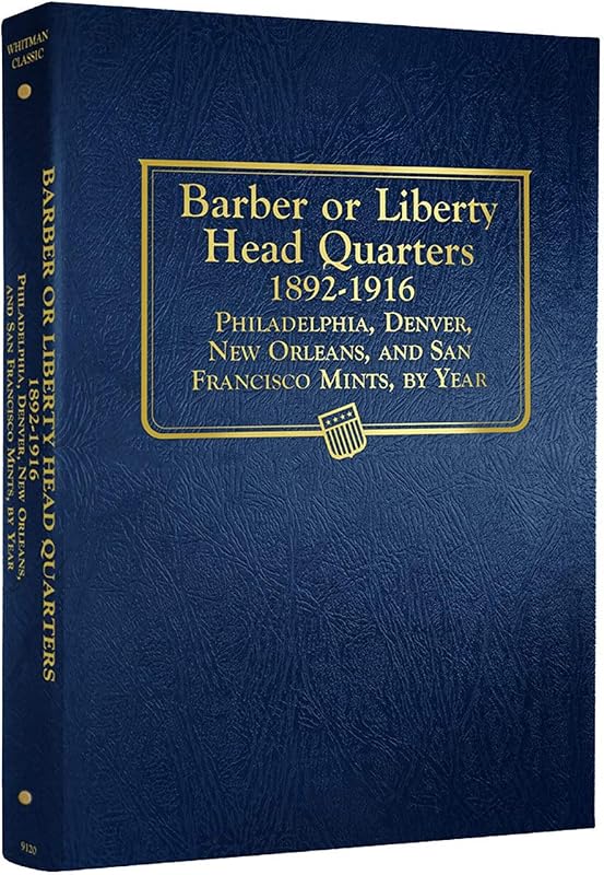 US Liberty Head (Barber) Quarter Album 1892 - 1916 #9120
