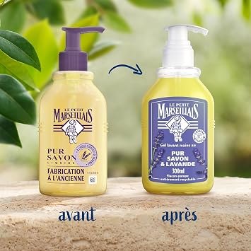 Le Petit Marseillais Hands Cleansing Gel Pure Soap & Lavender 300ml