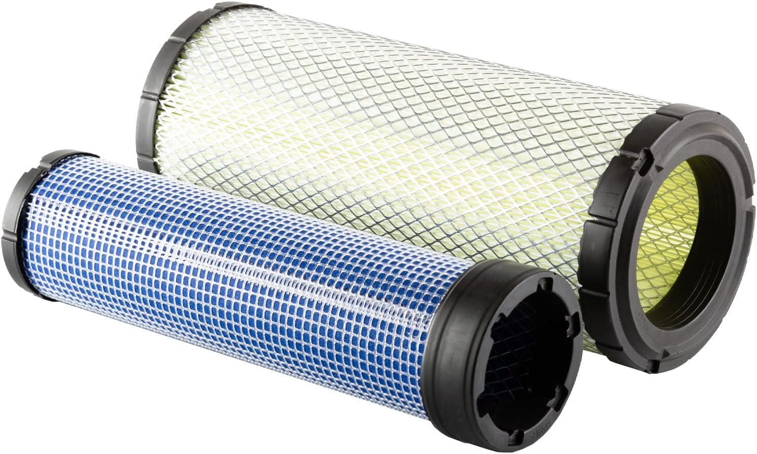 P822768&P822769 Air Filter for Bobcat 59144170 59144188 463 Kubota Tractor M4700 Replace 46489 46490, AF25553, LAF8143, CA9246, AM129028, R1401-42280, RS3702+RS3703, 6666333+666634(set of 2)