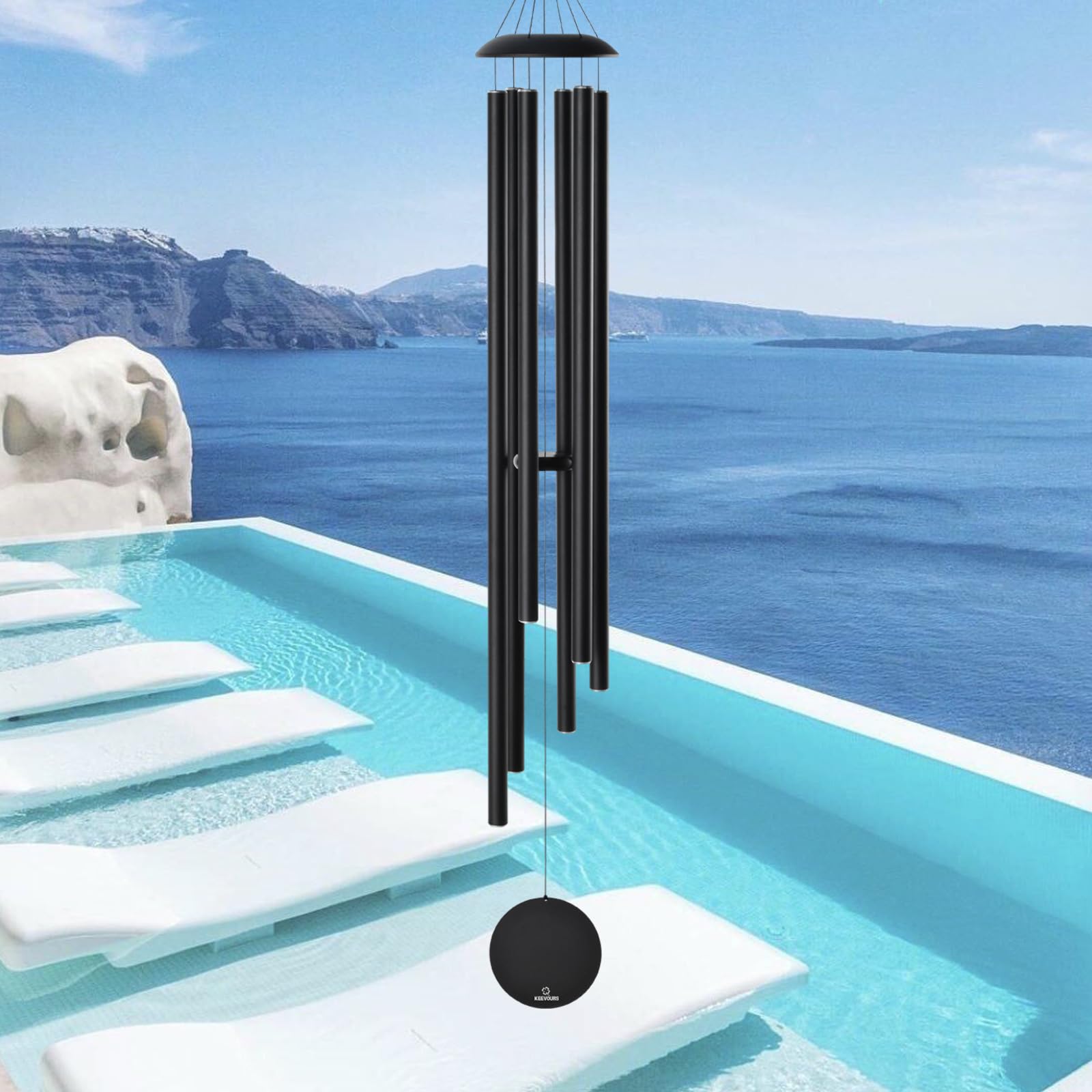 Extra Large Wind Chimes for Outside Deep Tone, Sympathy Memorial Gifts for Loss of Loved One, 62" Church Chime with Beautiful Soothing Sounds Outdoor Garden,Yard and Patio