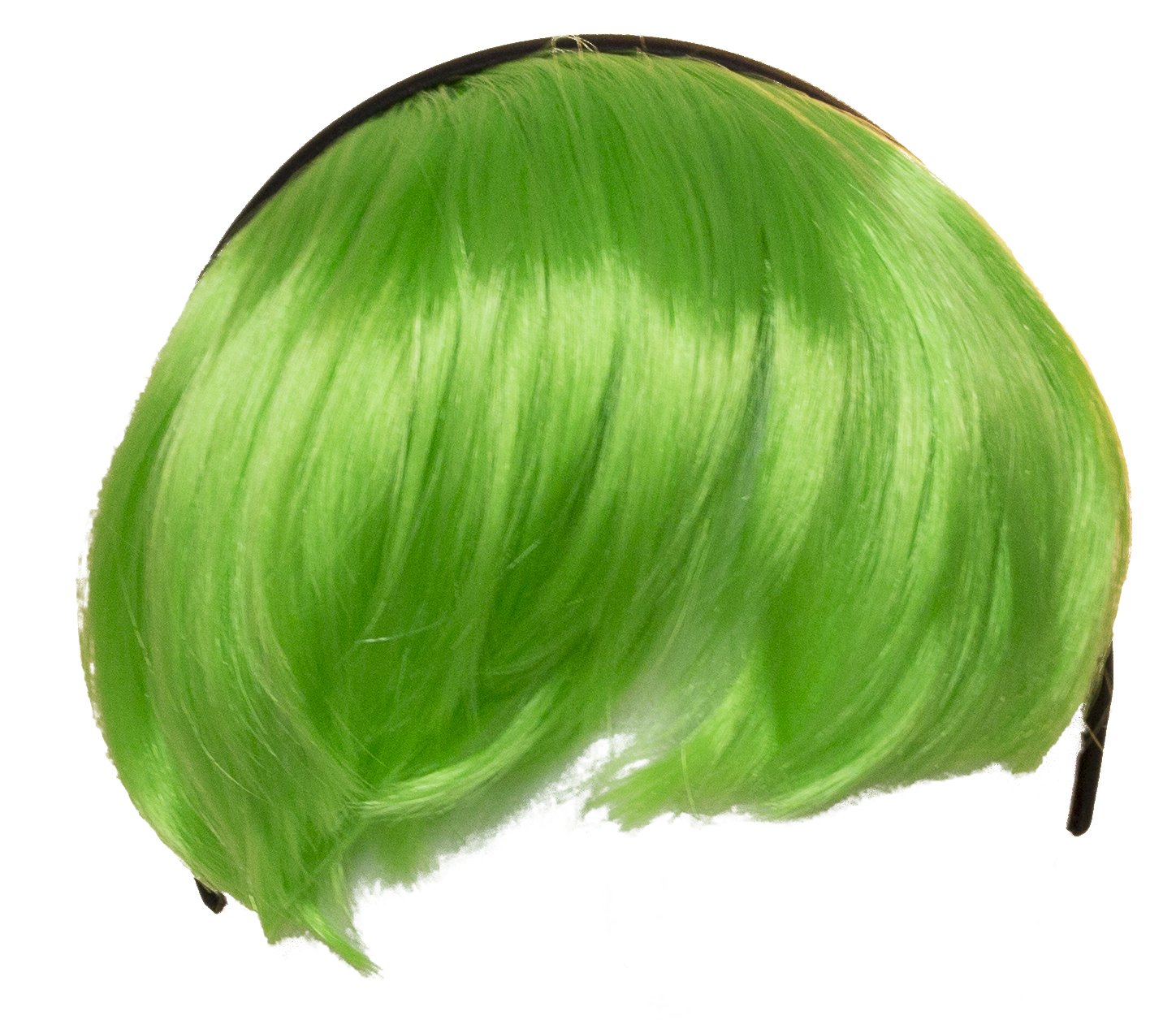 Costume Accessory - Neon Hair Bangs Headband (Green)