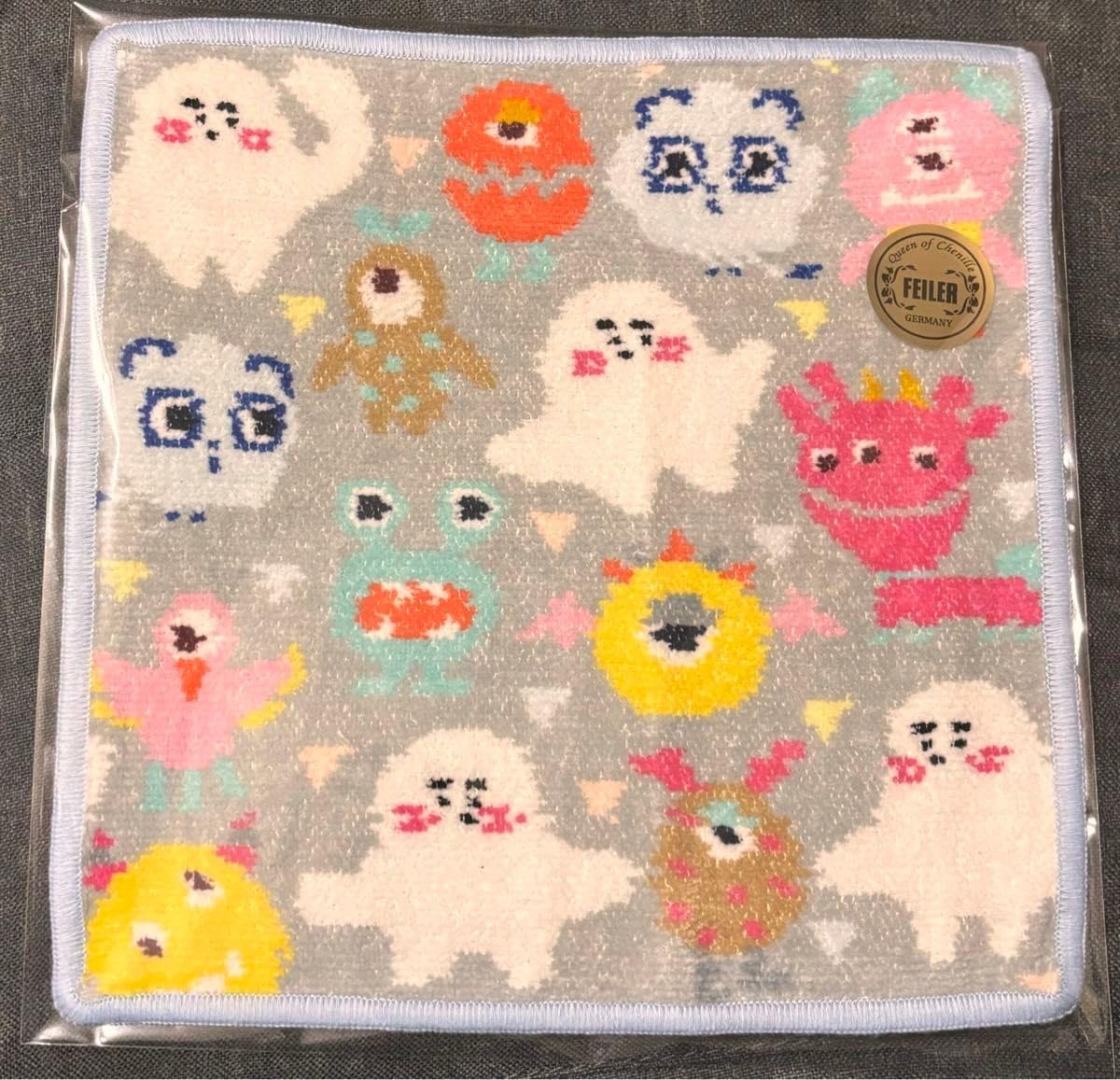 ❤︎シナぷしゅ フェイラー ハンカチ タオル❤︎ Amazon.co.jp: フェイラー シナぷしゅ リトルモンスタペール ブルー