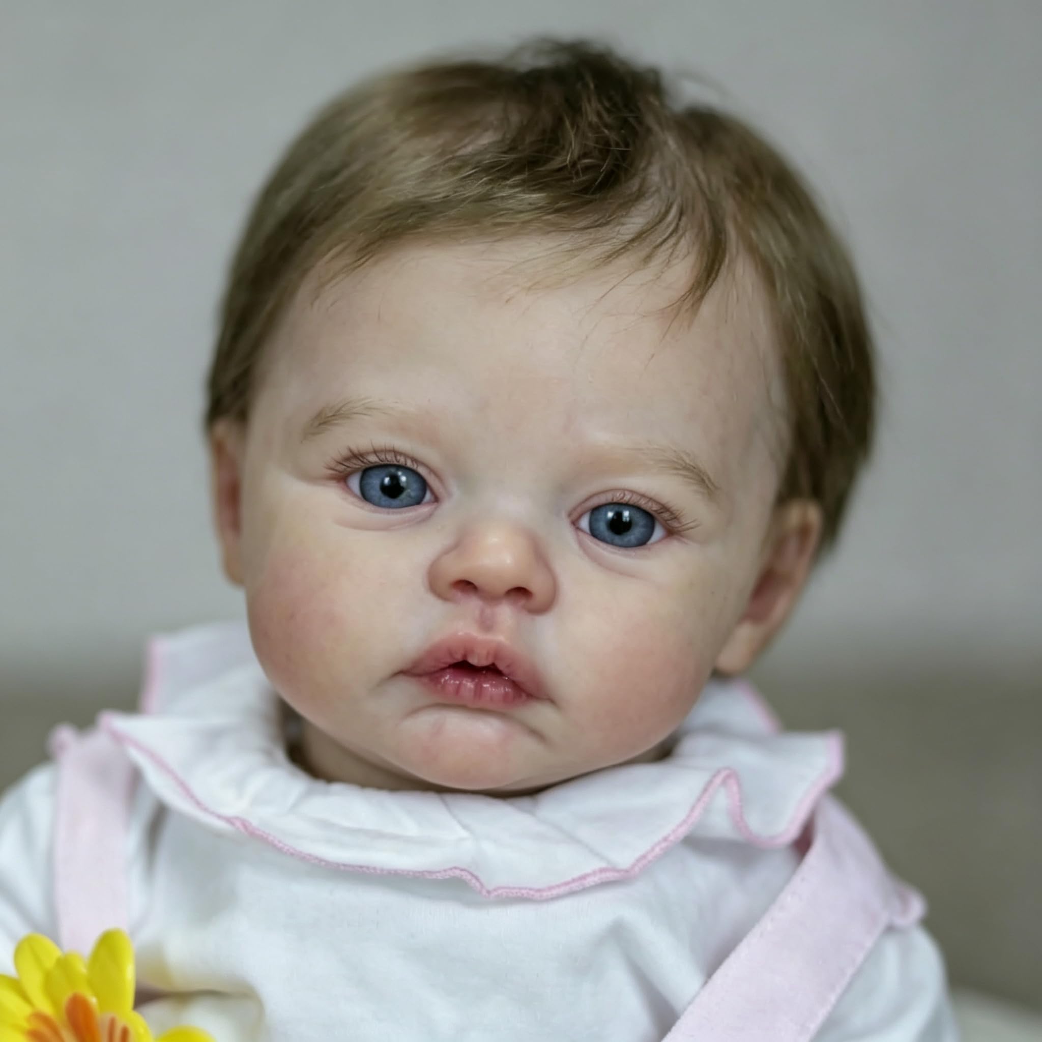 Reborn silikonowe lalki dla niemowląt, 45 cm, wyglądające prawdziwie, słodko realistyczne, Reborn Girls Baby Dolls miękkie winylowe lalki dla noworodków, dziewczynki, zabawki, prezenty dla