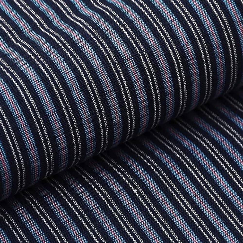 会津木綿 反物 未仕立て品 Amazon | [和ごころきもの屋] 未仕立て※ [会津木綿] 木綿反物 反巾約