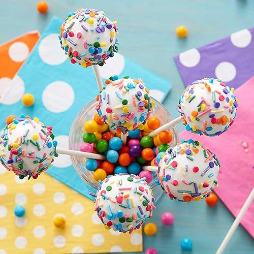 Miniatura 7 de Kit de 301 moldes redondos para tartas, 4 cavidades circulares para hacer pasteles, cortador de prensa y empujador, palitos y envoltorios, lazos