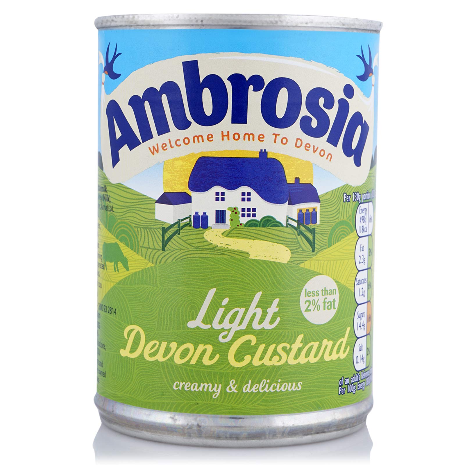 AmbrosiaLight Devon Custard - 400 gm