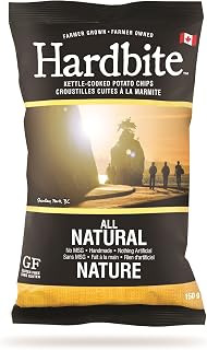 Hardbite All Natural Potato Chips (15x150g)
