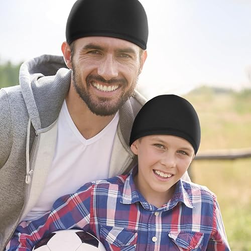 Miniatura 5 de Boao 6 gorras de calaveras refrescantes para casco, forro de casco que absorbe el sudor, gorro para correr, ciclismo, para hombres y mujeres