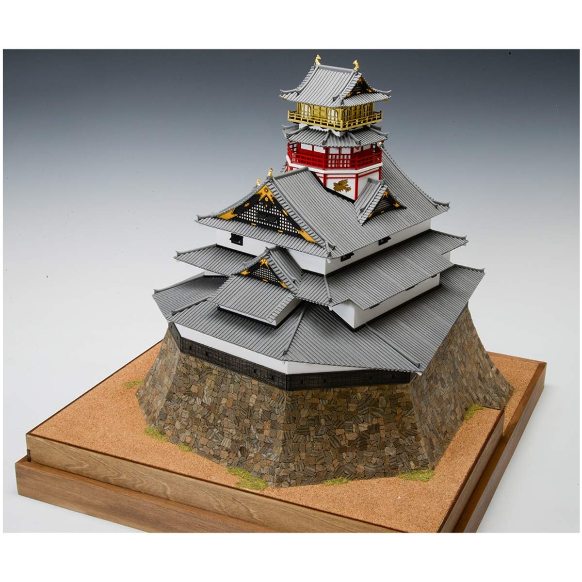 Amazon | ウッディジョー 1/150 安土城 木製模型 組立キット