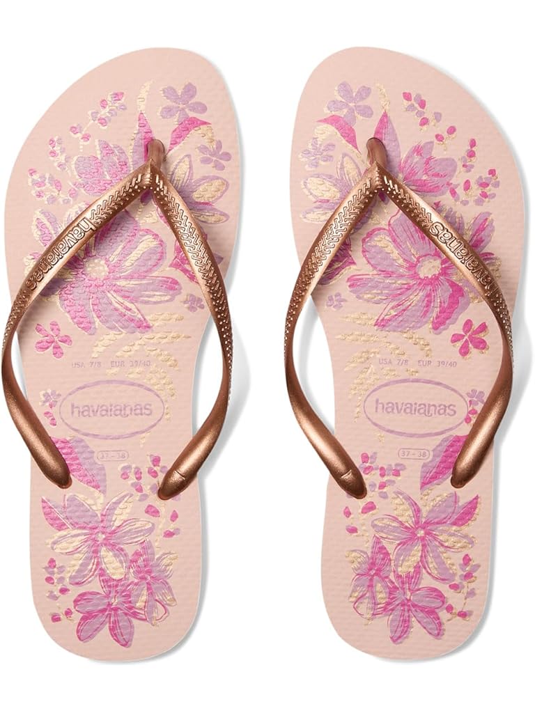 Pink Havaianas Slim Organic Flip Flop Sandal