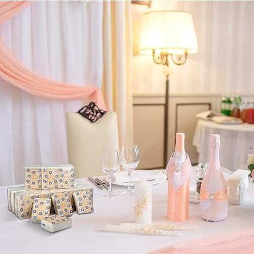 Miniatura 46 de Therwen Paquete de 100 pañuelos de bolsillo a granel, 1000 hojas, mini pañuelos a granel, 3 capas, tamaño de viaje pequeño, tamaño de bolsillo