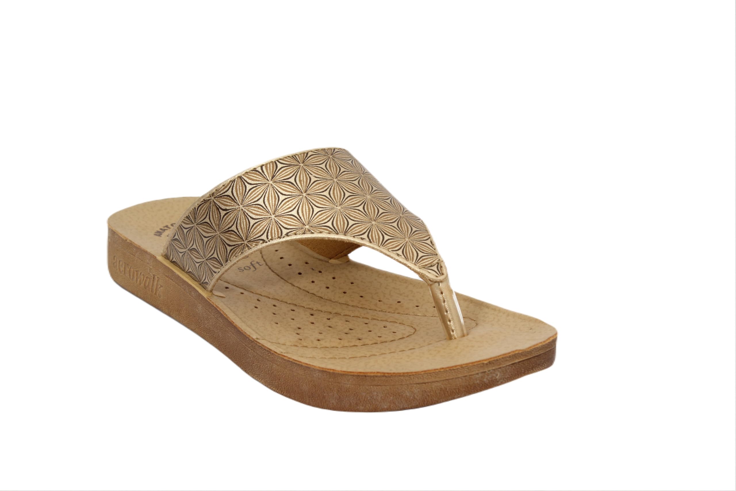 aerowalk Stylish Fashion Sandal/Slipper for Women | Comfortable| Lightweight | Anti Skid | Casual Office Footwear(MZH4)-picture-10