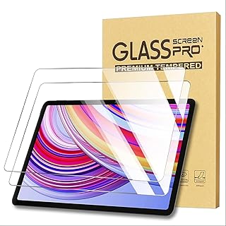 واقي شاشة من نيسلين لجهاز شاومي بوكو باد - ريدمي برو 12.1 انش 2024 غشاء الزجاج المقسى بدرجة صلابة 9 مقاوم لبصمات الاصابع فائق الوضوح ومضاد لشاومي 12.1 شفاف