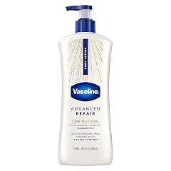 Vaseline Intensive Care Body Lotion Advanced Repair Unscented for Dry Skin Lotion Made with Ultra-Hydrating Lipids and Vaseline
