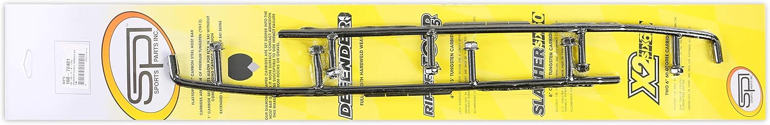 Polaris Ripper 4" Runner All Steel Skis 1988-2006 Snowmobile Part# 160-72421