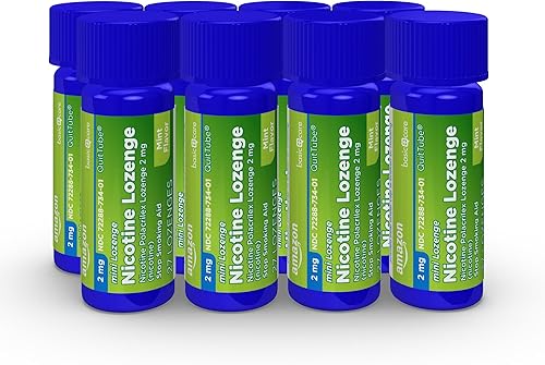 Miniatura 26 de Yaxa Basic Care Mini pastilla de nicotina Polacrilex, 2 mg (nicotina), ayuda para dejar de fumar, blanco, menta, 135