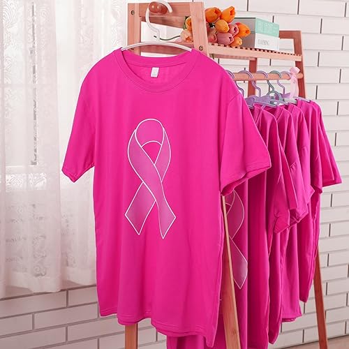 Miniatura 5 de Pink Ribbon - Camiseta para mujer para concientización sobre el cáncer de mama, para regalos de concientización sobre el cáncer de mama