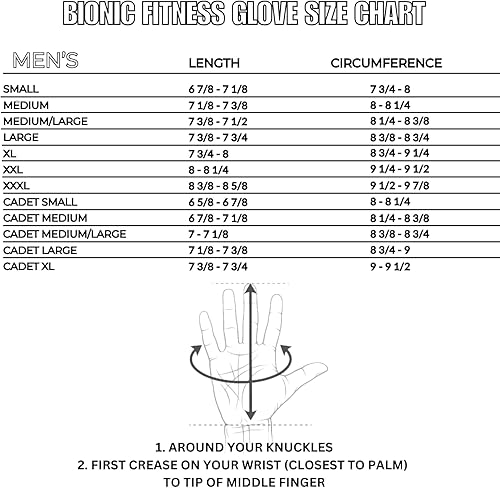 Miniatura 5 de El Guante de Marshawn Lynch oficialBionic guantes Beast Mode Full dedo guantes para levantamiento de fitnessWNatural Tecnología de ajuste de los