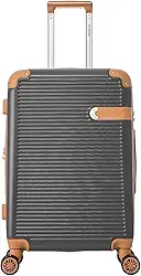 Mala de Viagem Nice Rígida 360° Santino - ABEV407G Cor: Chumbo