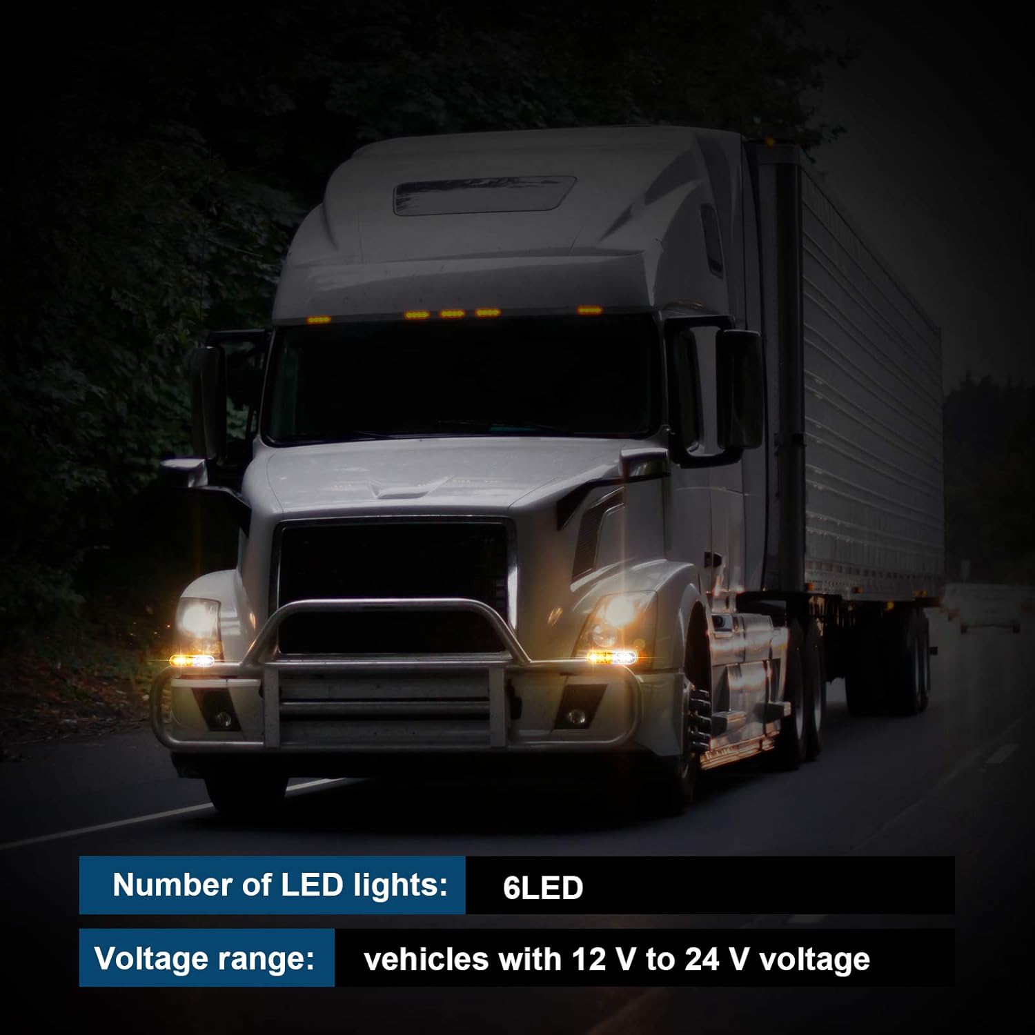 Frienda LED Amber Strobe Lights Vehicle Emergency Strobe Lights for Trucks LED Flashing Car Lights Windshield Lights Bars Hazard Shiny Mount Strobe Lights with Pads Screws for off Road Car (4 Pieces) : Automotive