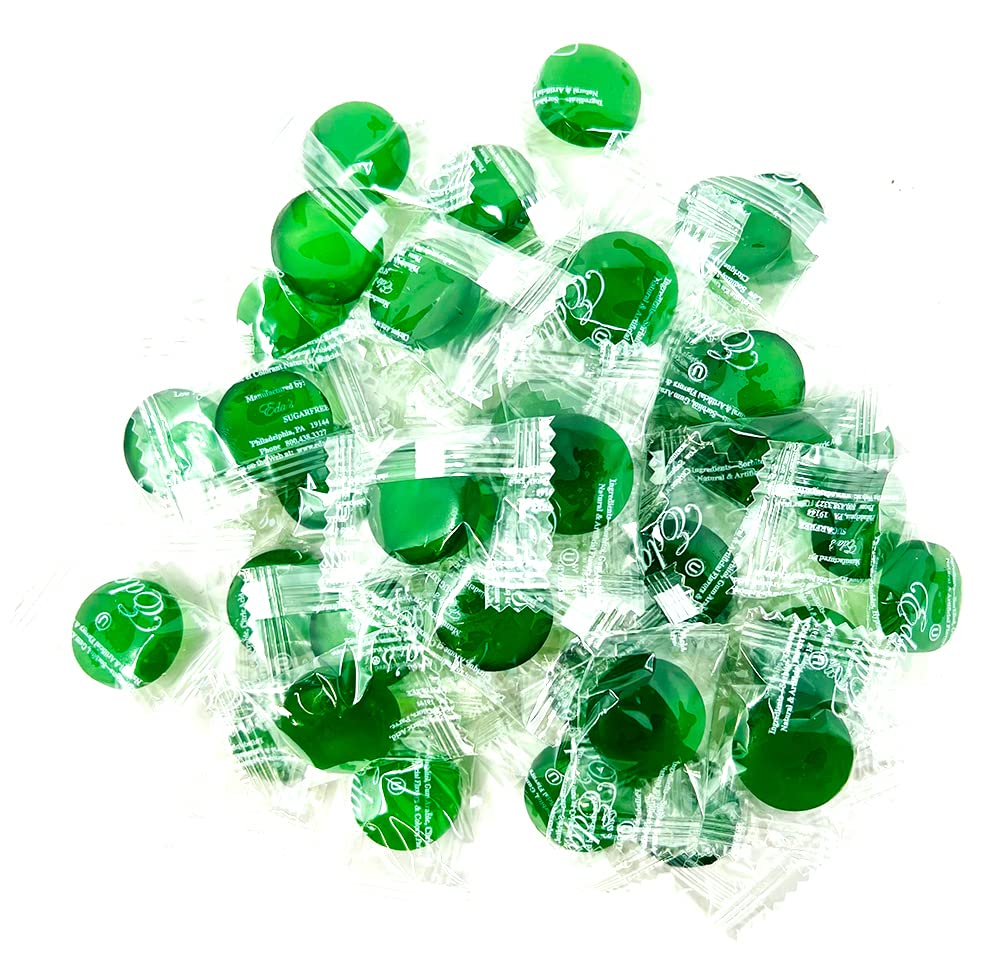Candy Retailer Eda’s Caramelo duro sin azúcar (menta verde, 1 libra)