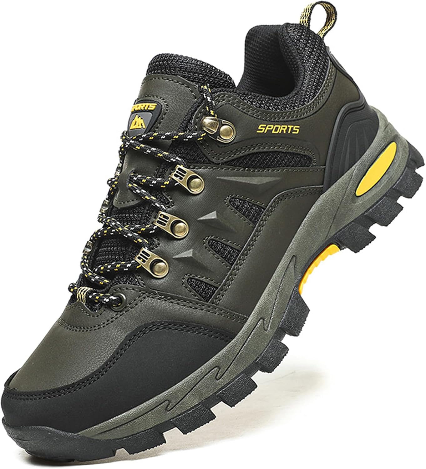 Topwolve Hiking Boots Men’s Women’s Waterproof Walking Shoes Low Rise Trekking Climbing Shoes Outdoor Backpacking Camping Trails Shoes