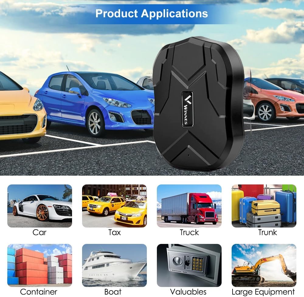 Traceur GPS 4G étanche Aimanté Avec Micro 60 Jours