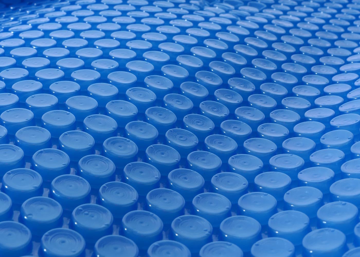 Revêtement pour Piscine Bleu, épaisseur 400 µm Ovale 7,31x3,61 m