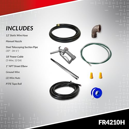 Miniatura 3 de Fill-Rite Bombas de Transferencia de Combustible de 12V y 20 GPM (Serie 4200)