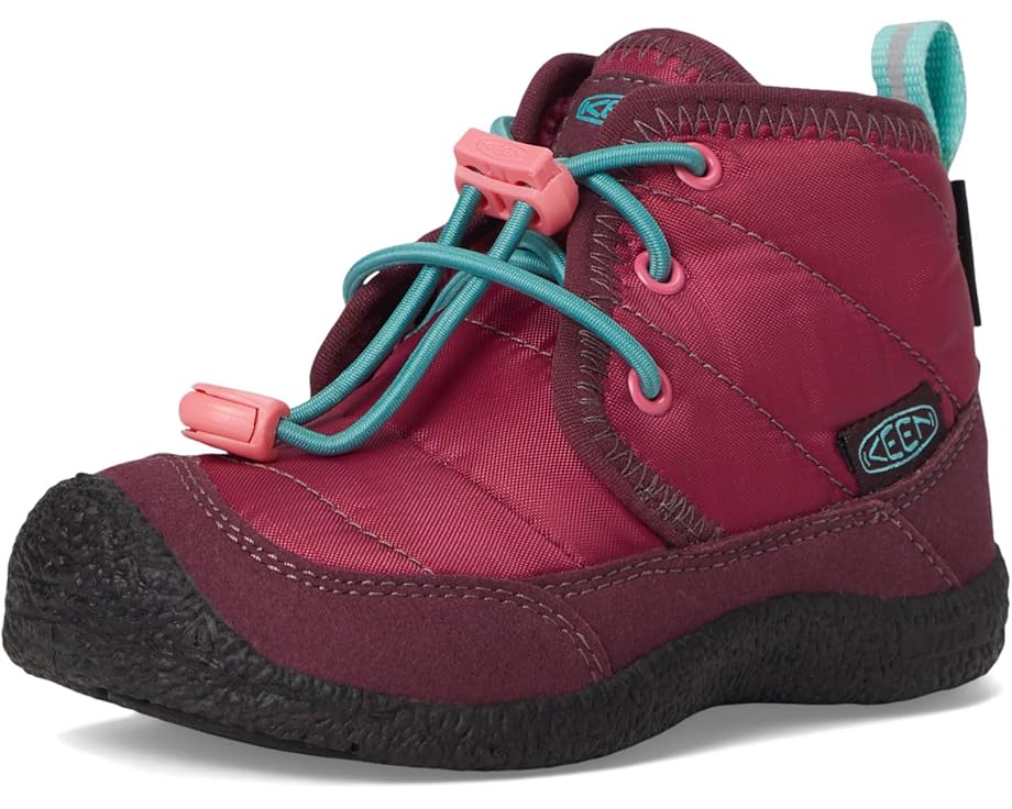 KEEN Kids Howser 2 Quilted Mid Height Waterproof Comfy Durable (Little Kid/Toddler) - Front View