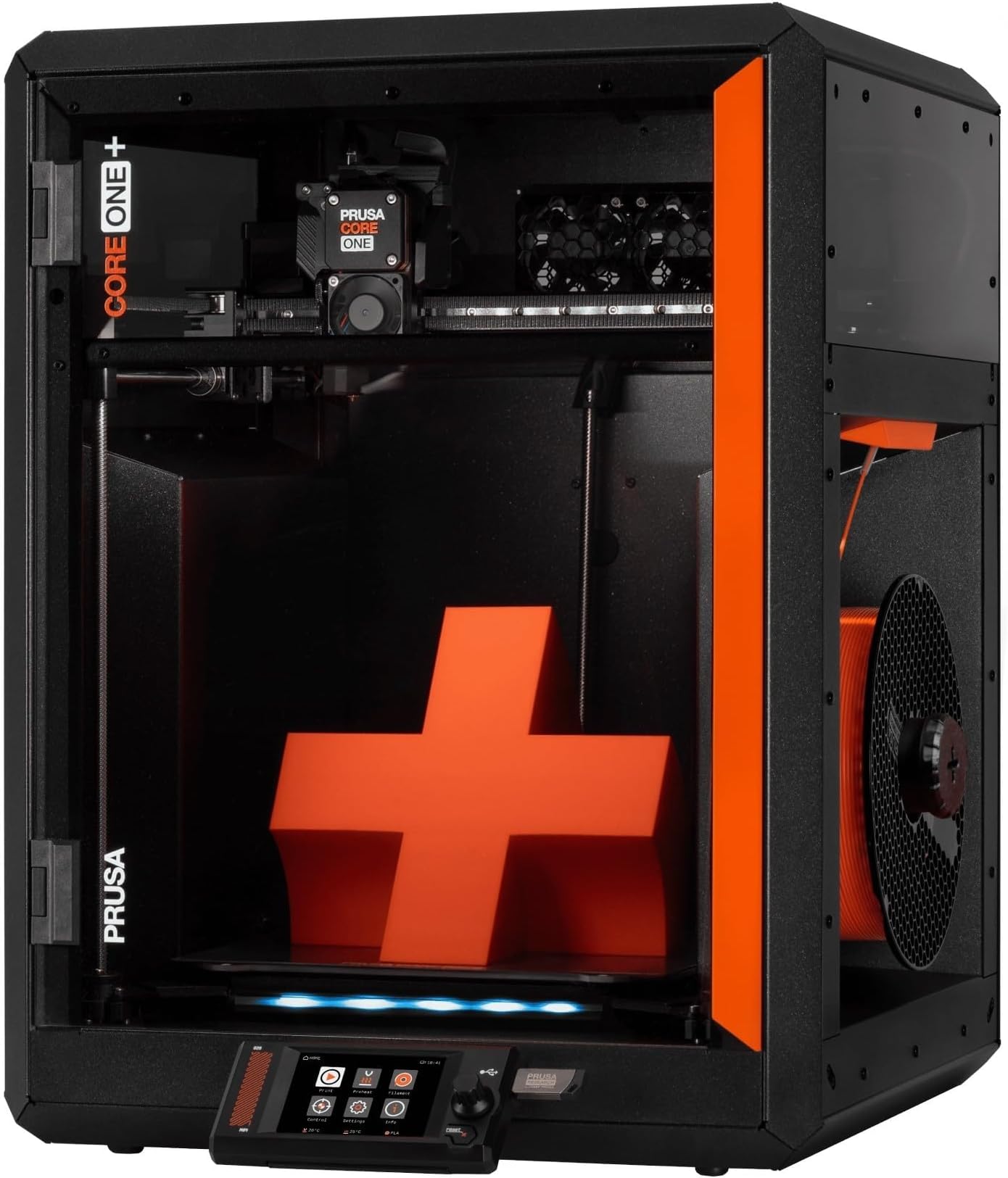 Original Prusa CORE One+ Fully Enclosed High-Speed CoreXY 3D Printer | High-Speed FDM Printer with Active Temperature Control, Automatic Ventilation & 1kg Prusament PLA Included