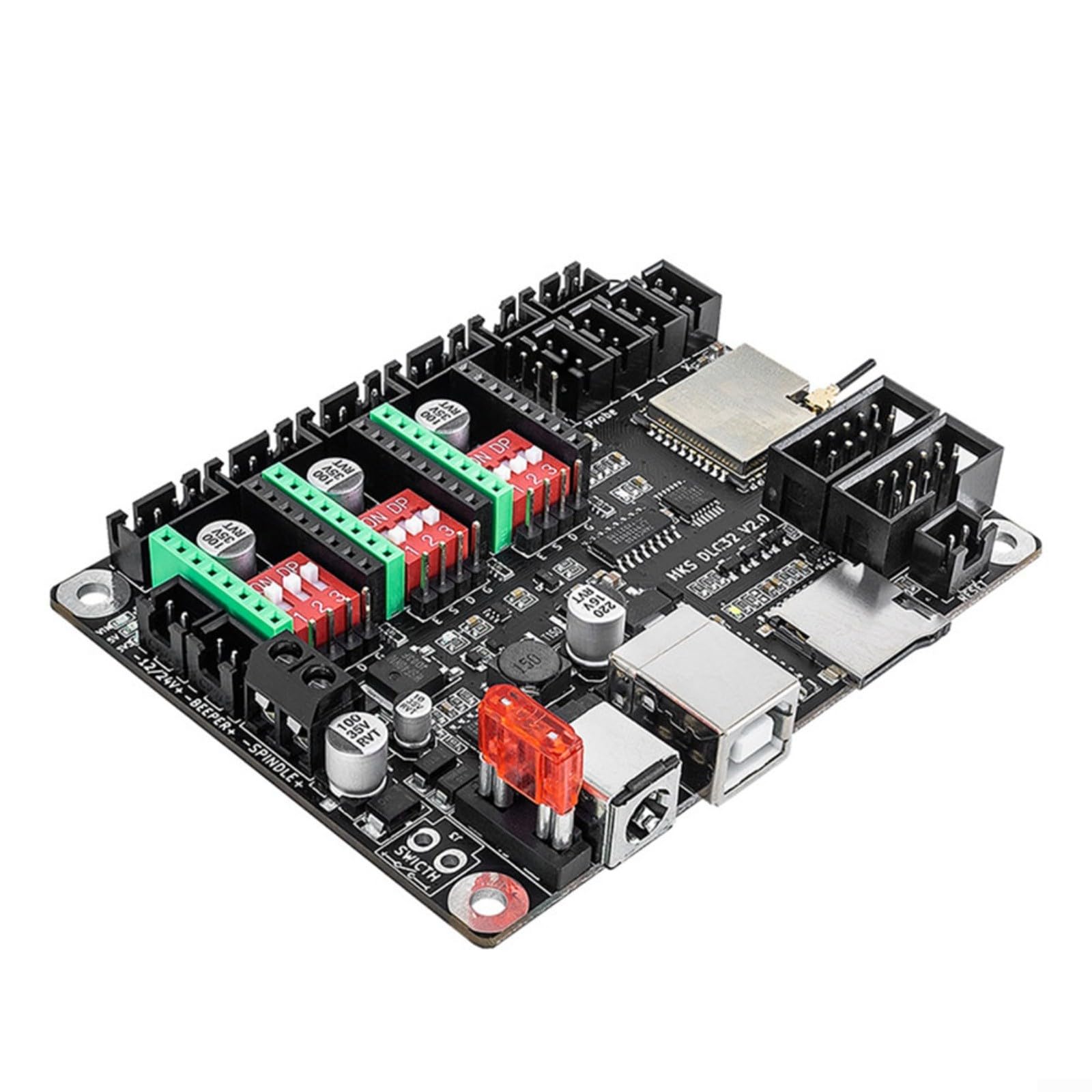 MKS-DLC32 V2.1 Carte mère 32 bits contrôleur hors ligne WiFi TFT écran tactile pour machine de gravure laser