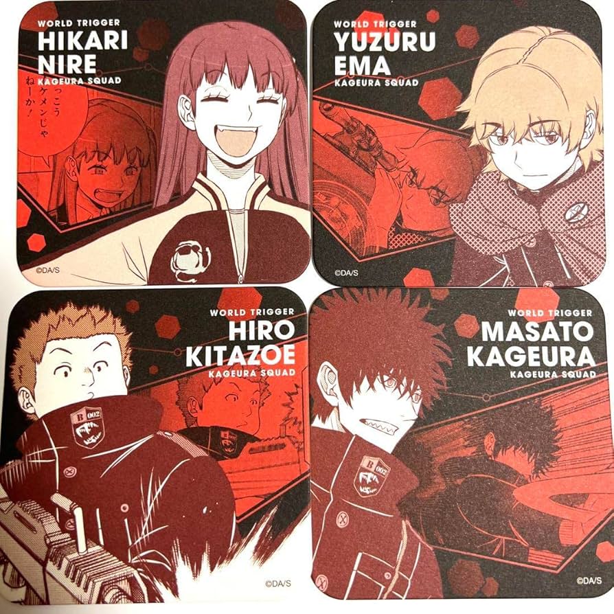 ワールドトリガー ワートリ アートコースター アトコ 犬飼澄晴 50枚