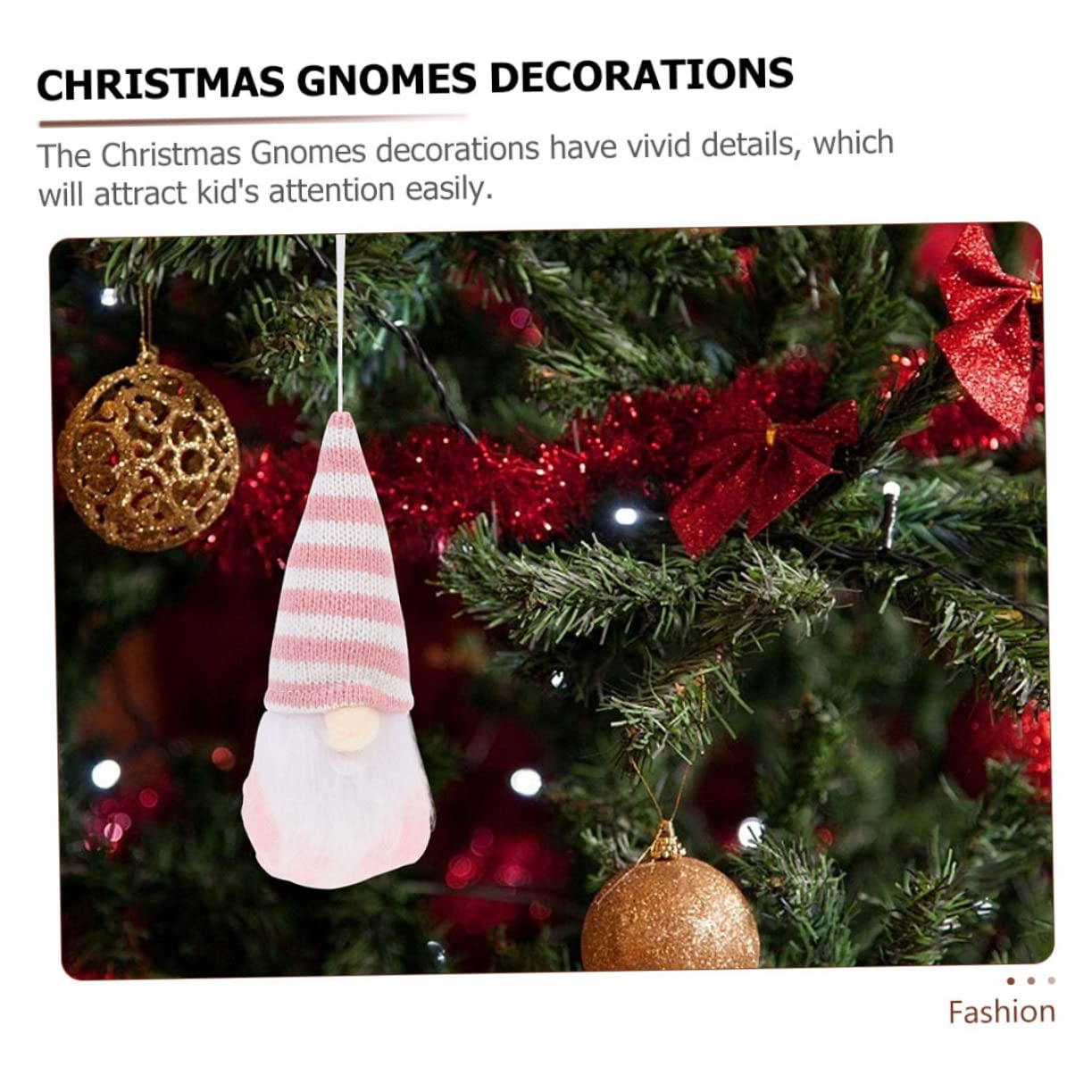 TOPBATHY STK Weihnachtspuppe GNOME Weihnachtsschmuck Weihnachtszwerge Dekorationen Weihnachtsblume Weihnachtsgesichtslose Plüsch Weihnachtsschmuck Wichtelanhänger Rosa Stoff