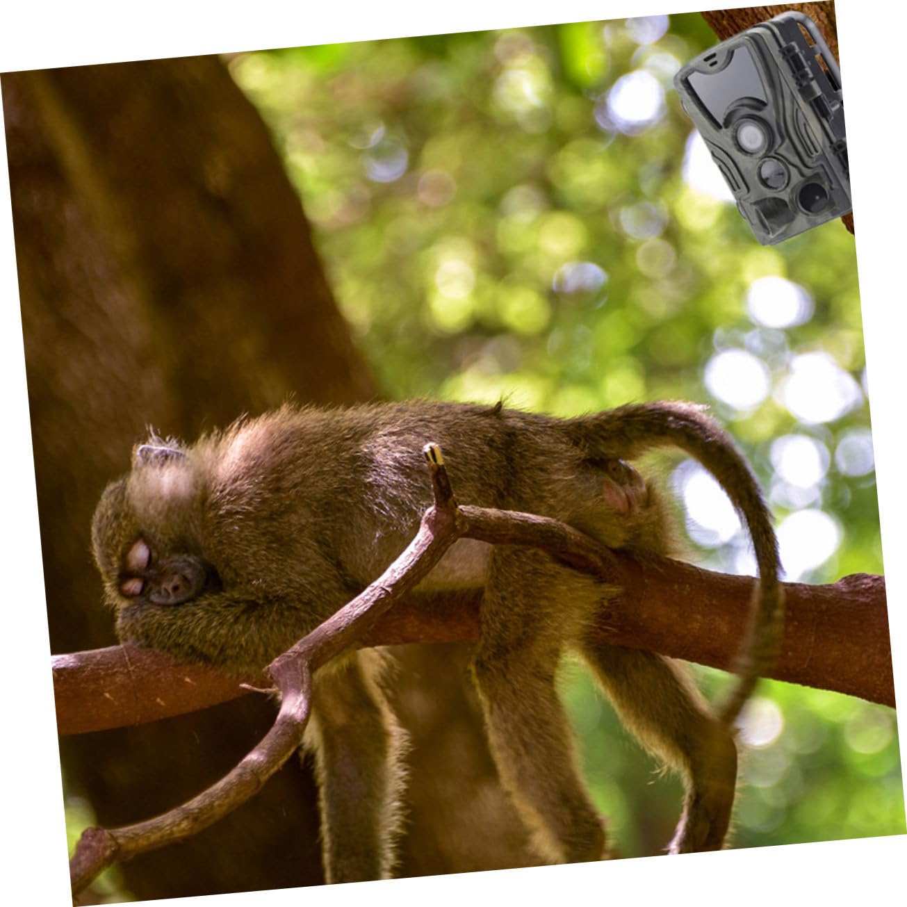 GOOHOCHY Waterproof Camera Ir Camera Trail Camera Outdoor Scouting Game Camera Trail Camera Waterproof 1080p Scouting Camera Game Scouting Cam Cellular Trail Camera WiFi Camera Abs