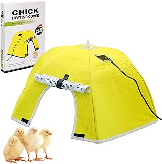 Chicken Brooder Box for Chicks Brooder Plate Chick Heater Warmer for 10 Newborns Baby Chicken Supplies for Chicks Duckling Quail Goose Poultry Bird Breeding Box