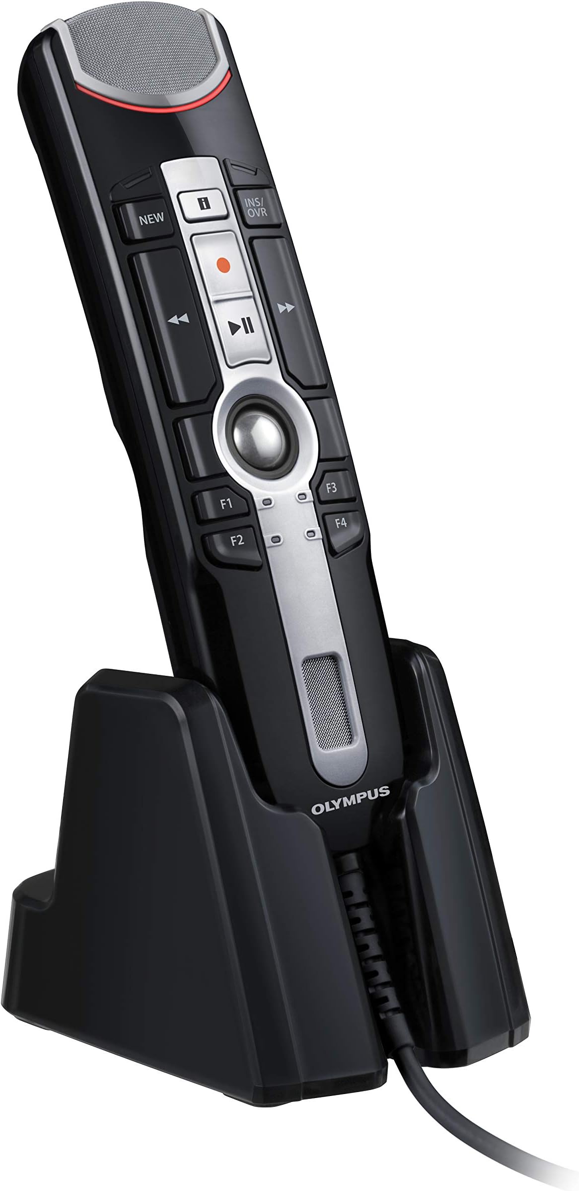 OLYMPUS RecMic II RM-4010P Push Button Microphone