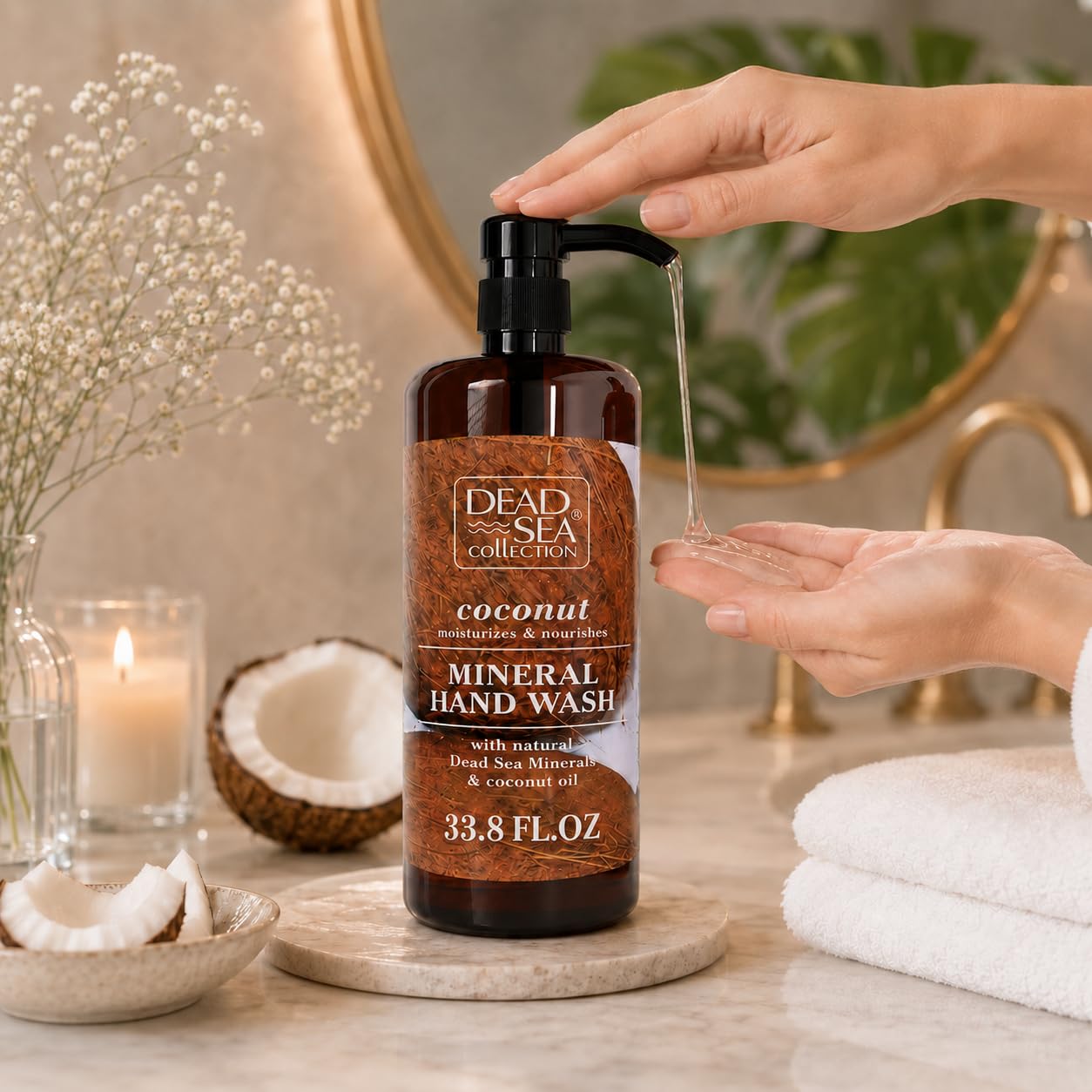Amazon.com : Dead Sea Collection Hand Soap Pump Coconut - Hand
