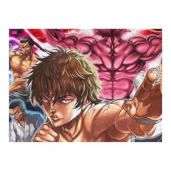 Amazon.co.jp: 可愛い アニメ柄 キャラクター柄 刃牙 バキ 筋肉