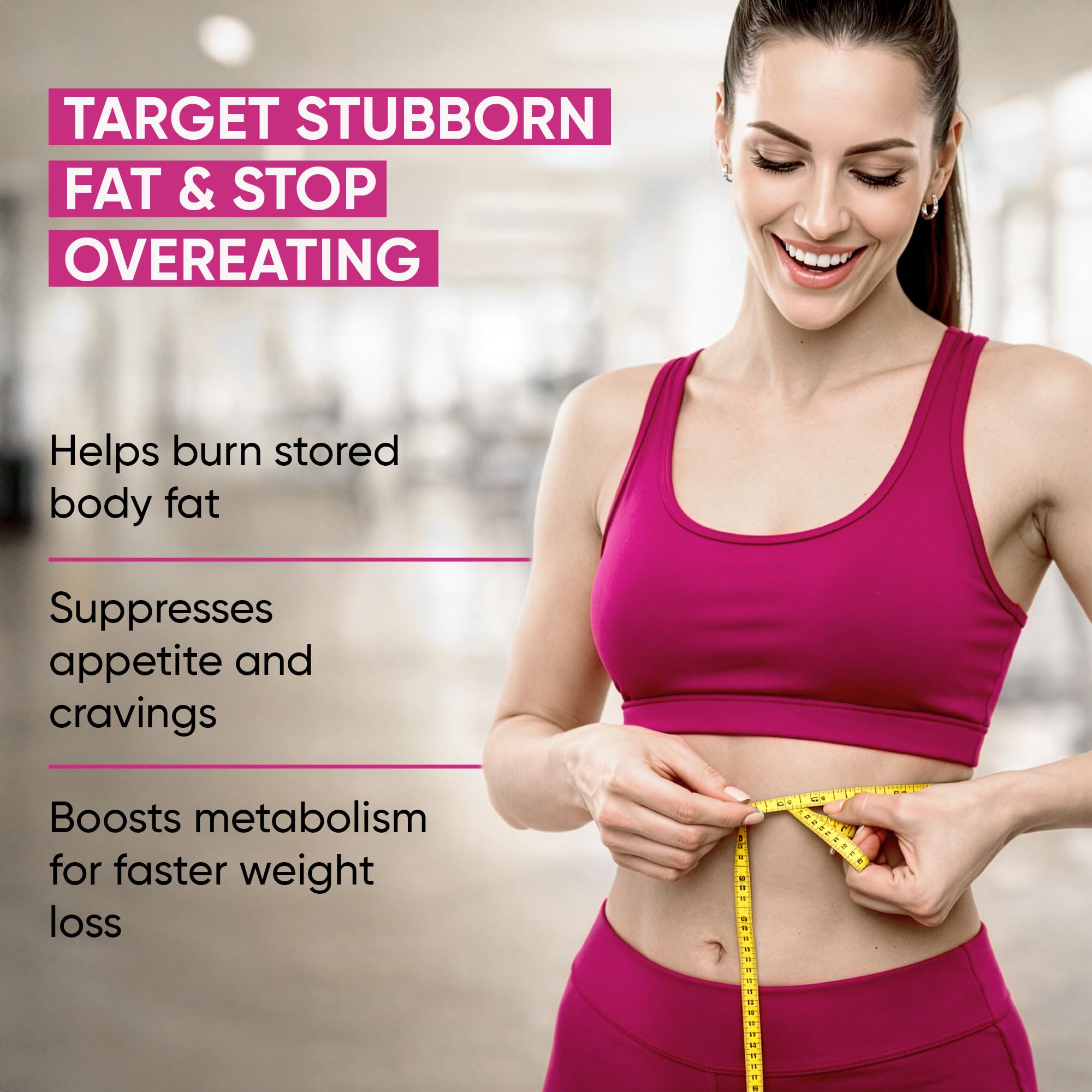 Thermogenic Fat Burner Weight Loss Diet Pills for Women - GLP-1 Support with Raspberry Ketones, Green Tea Extract, Green Coffee & Garcinia - Appetite Suppressant & Metabolism Booster 1 month 60 caps — Amazon image 3