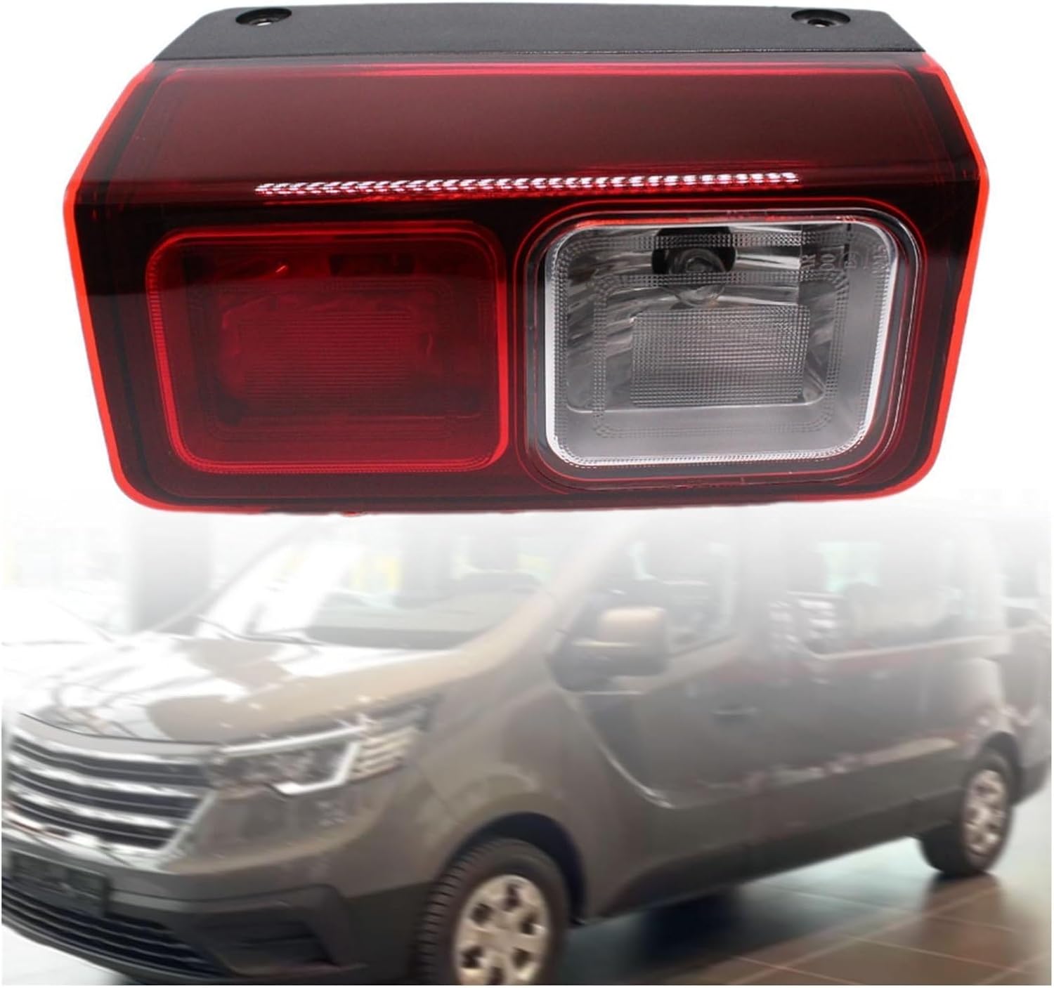 Left Side Tail Light Taillight Rear Tail Lamp Assembly Compatible with Renault Trafic III Replacement Spare Part Accessories Automobile