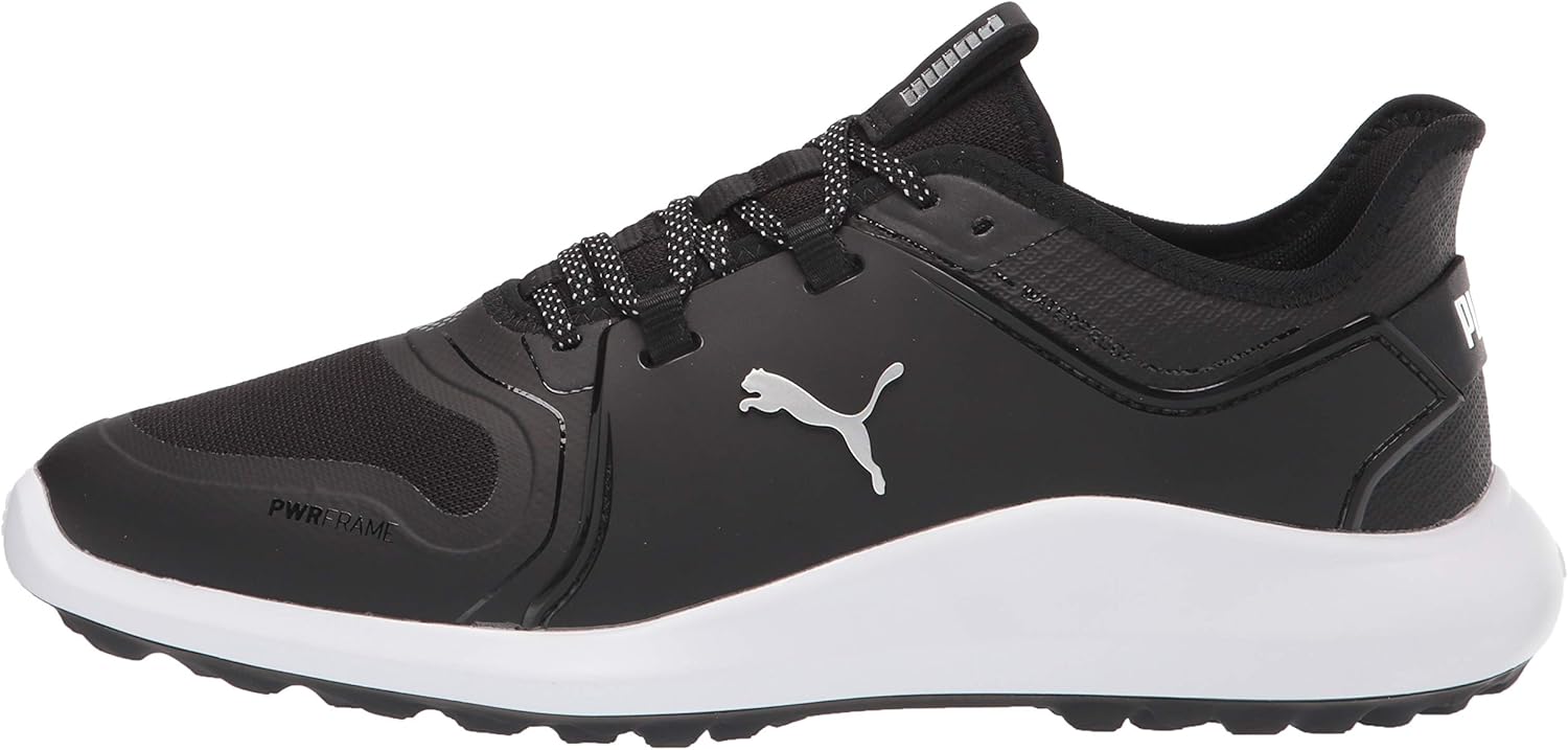 Puma Men's Ignite Fasten8 Golf Shoe, Puma Black-Puma Silver-Puma White, 9.5M - Image 8